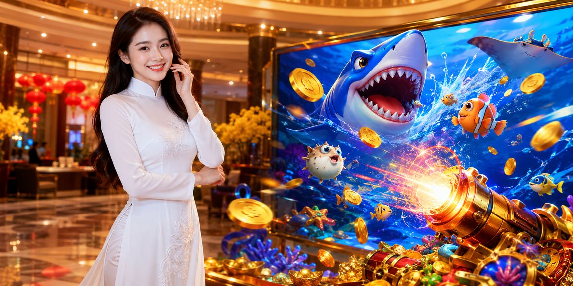 Người chơi thư giãn bên bờ sông Mekong tham gia trò chơi bắn cá trực tuyến